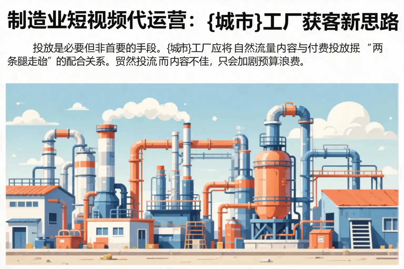 制造业短视频代运营：南京工厂获客新思路