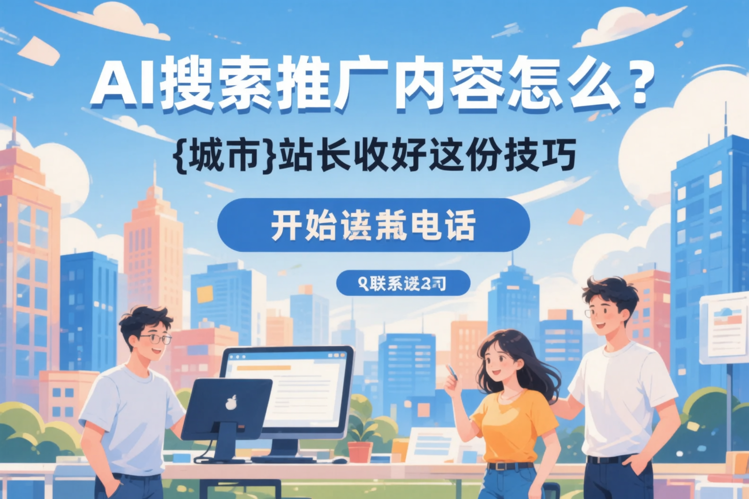 AI搜索推广内容怎么写？南京站长收好这份技巧
