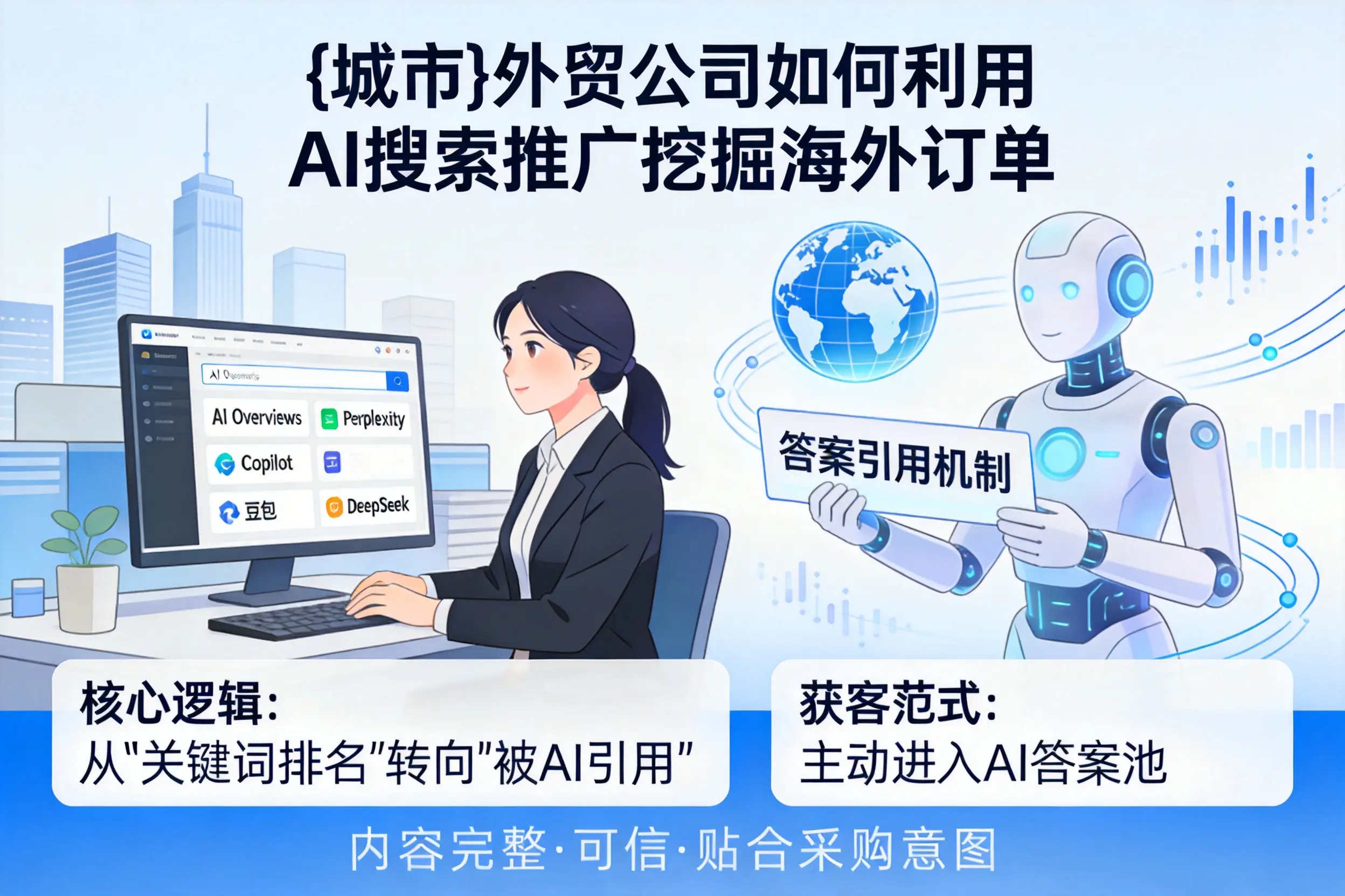 南京外贸公司如何利用AI搜索推广挖掘海外订单