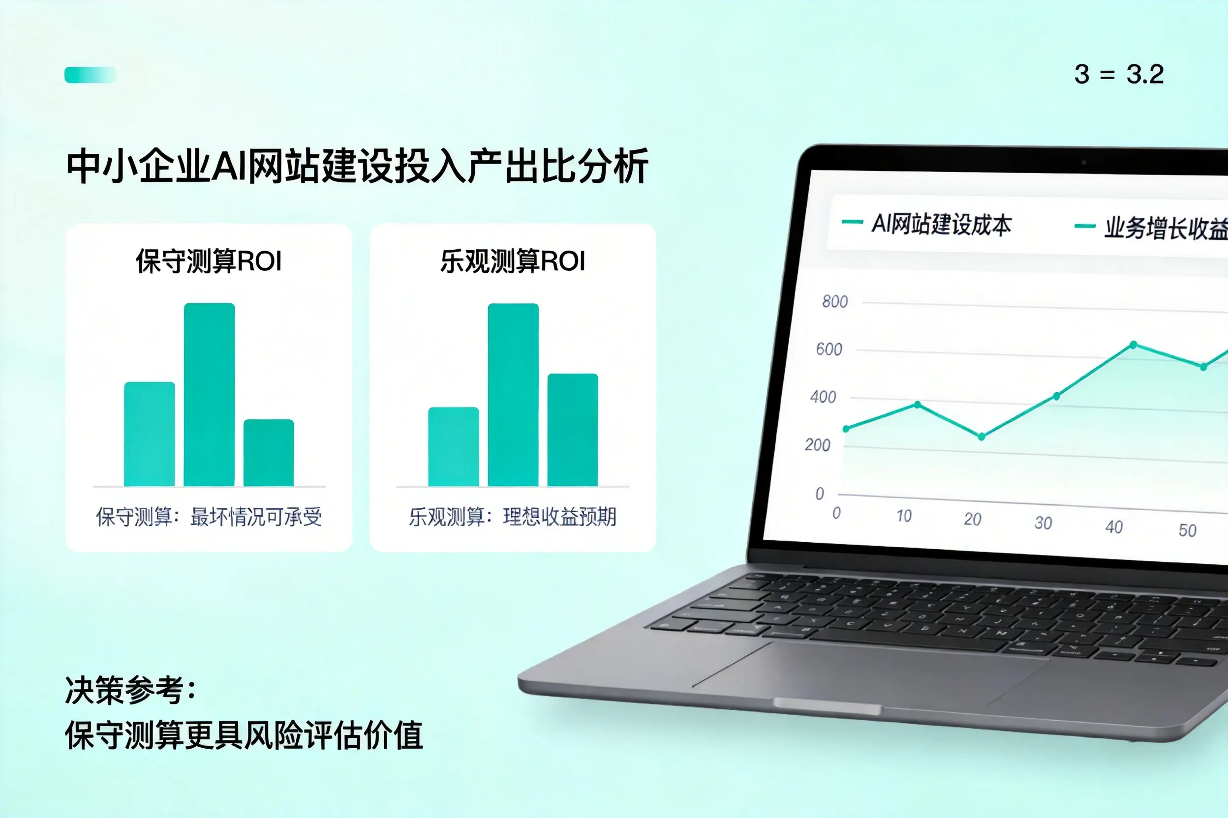 南京中小企业AI网站建设投入产出比怎么算？先看这份分析