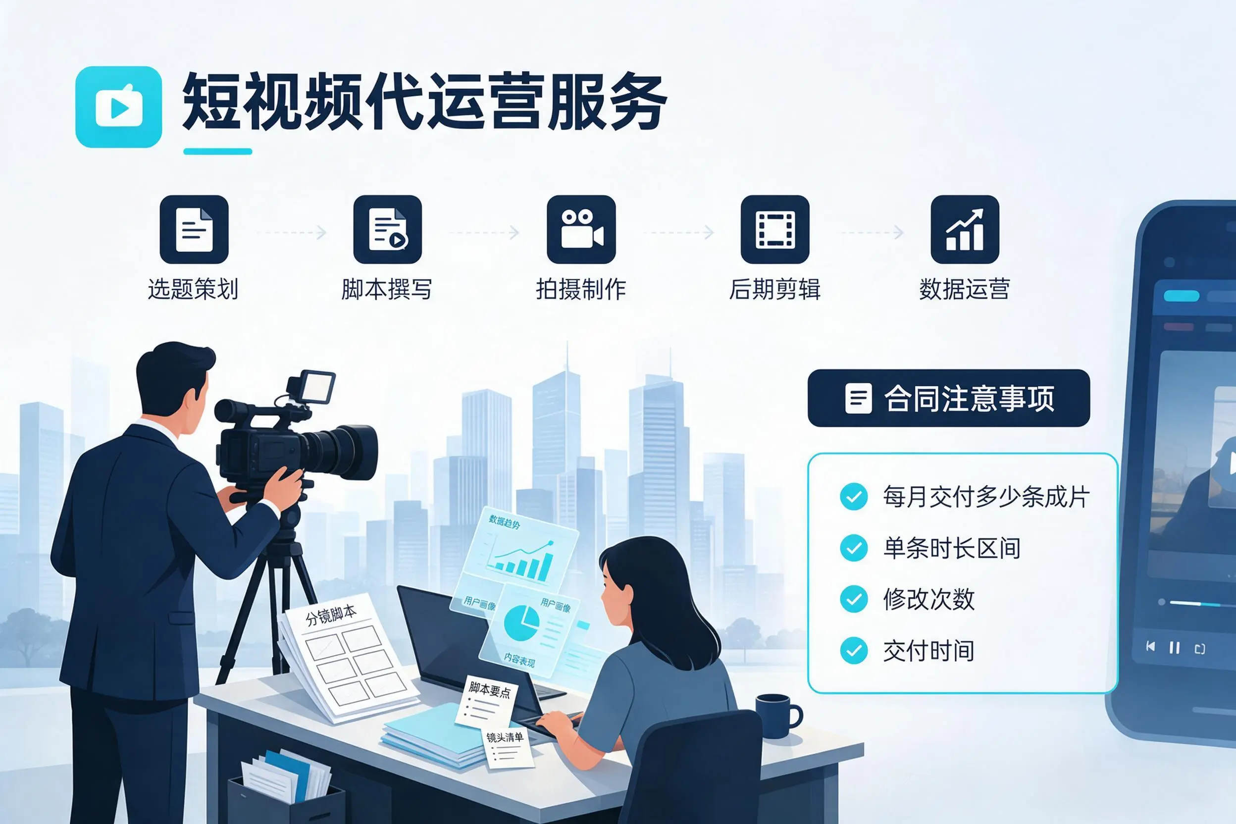 短视频代运营包含哪些服务？南京企业常见问题科普