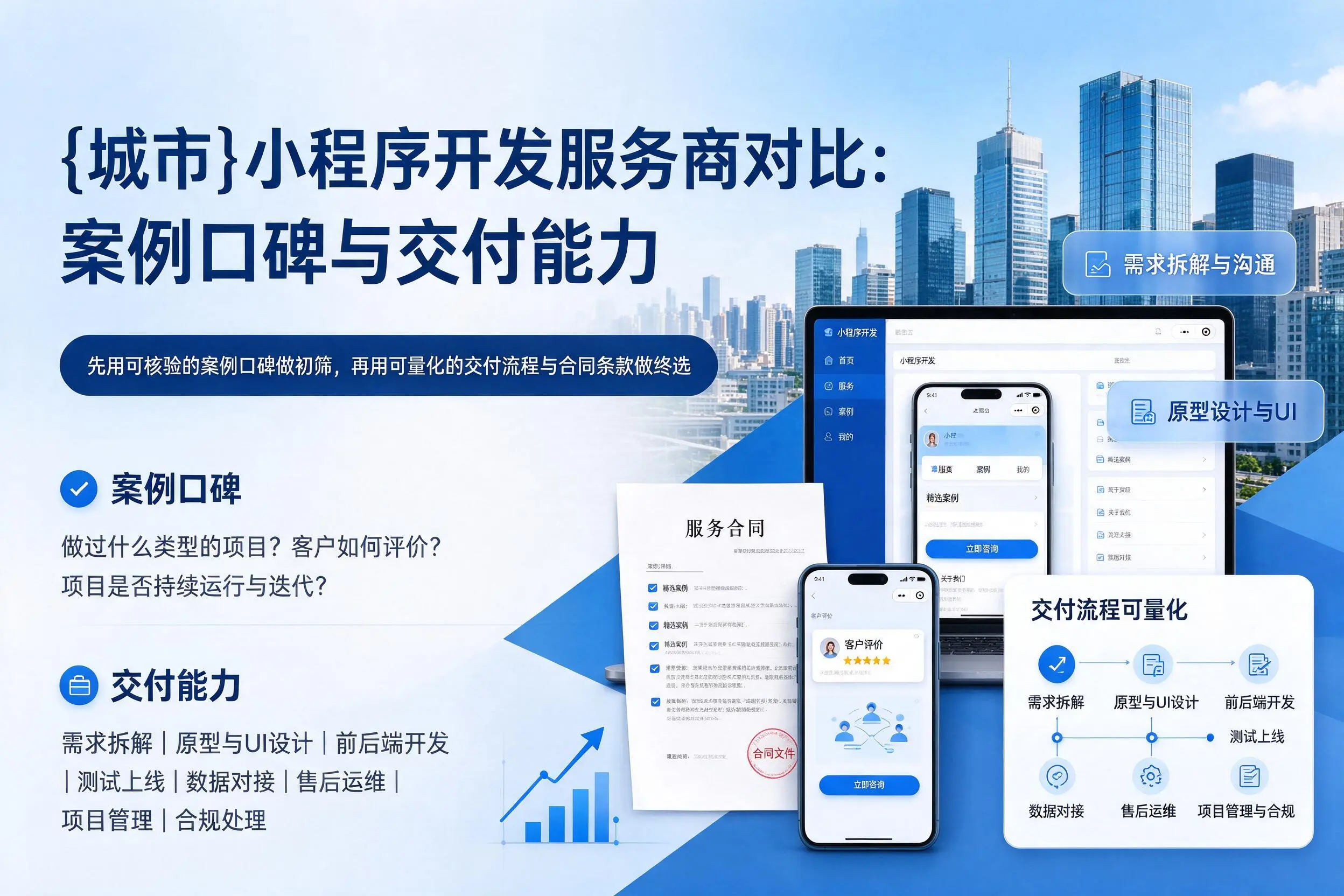 南京小程序开发服务商对比:案例口碑与交付能力