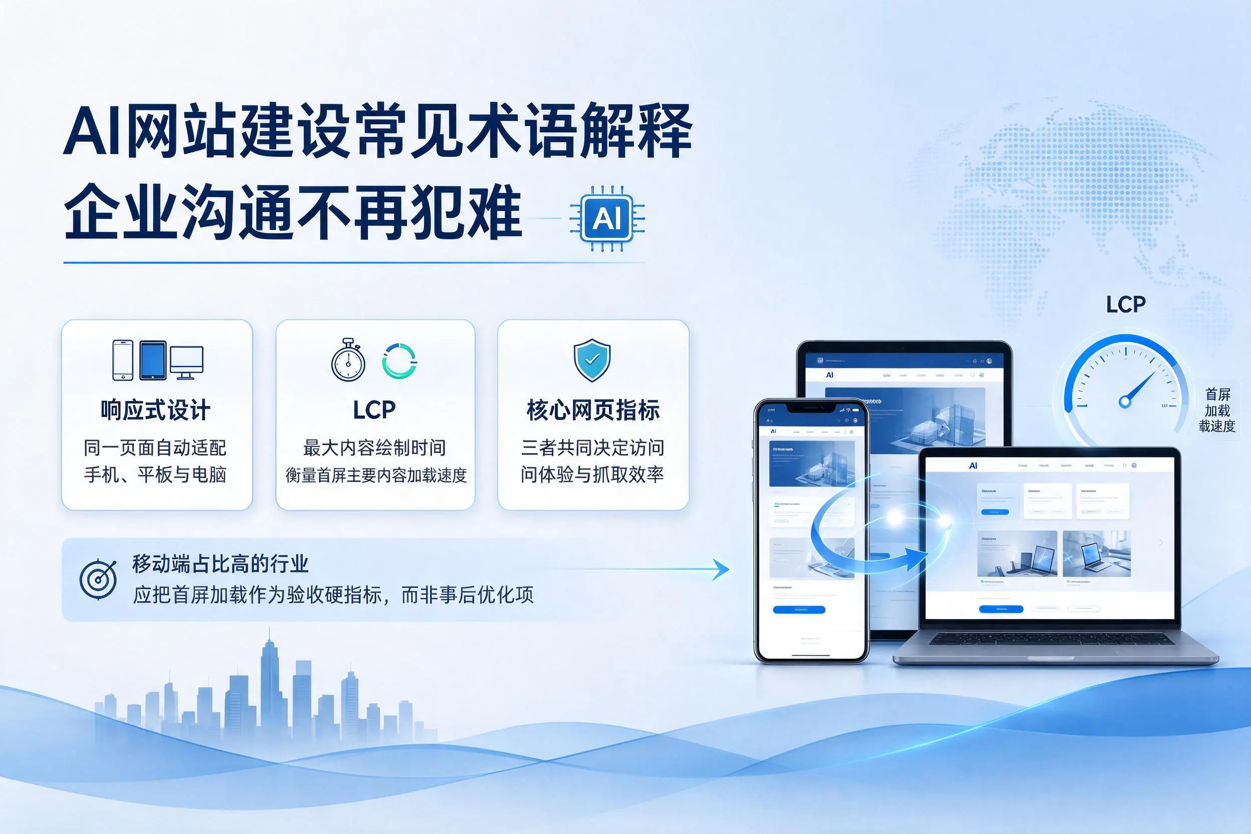 AI网站建设常见术语解释，南京企业沟通不再犯难