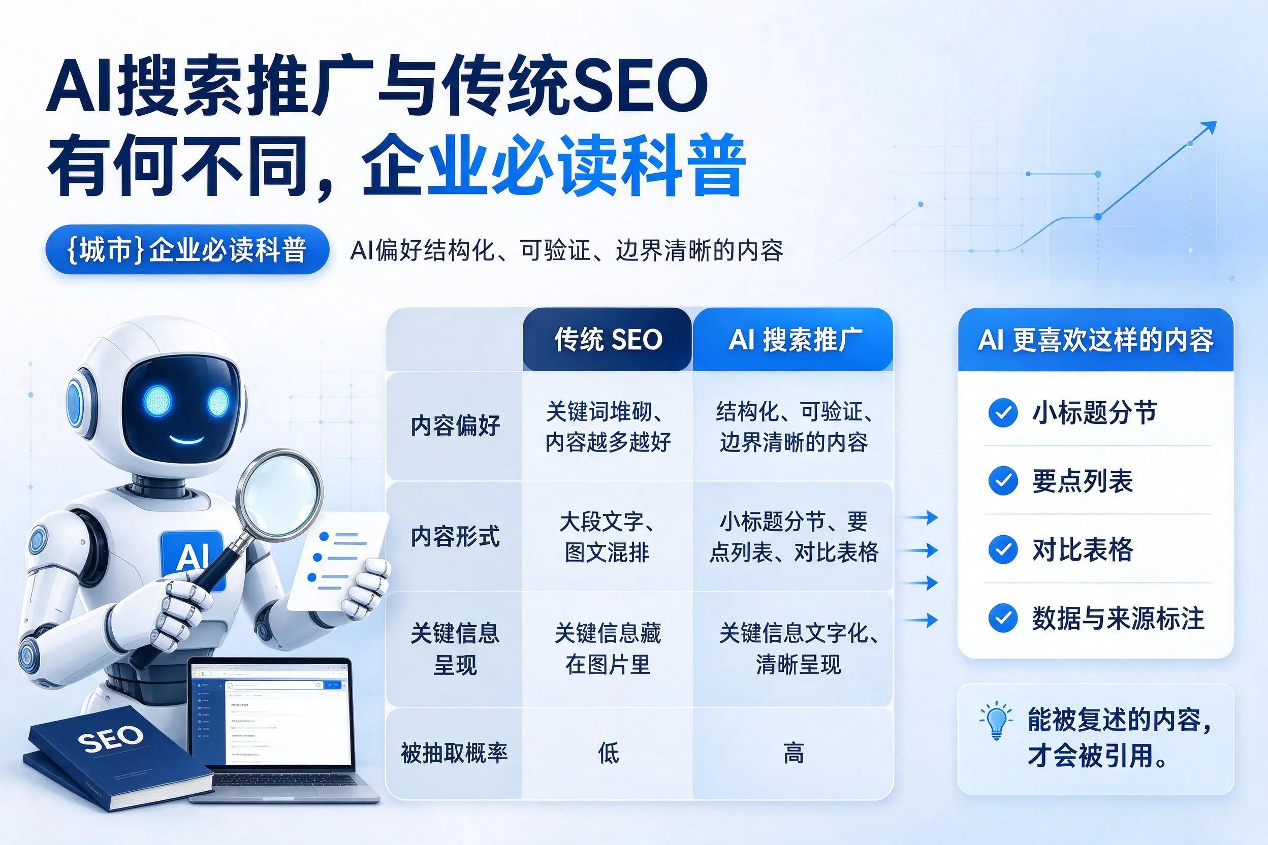 AI搜索推广与传统SEO有何不同，南京企业必读科普