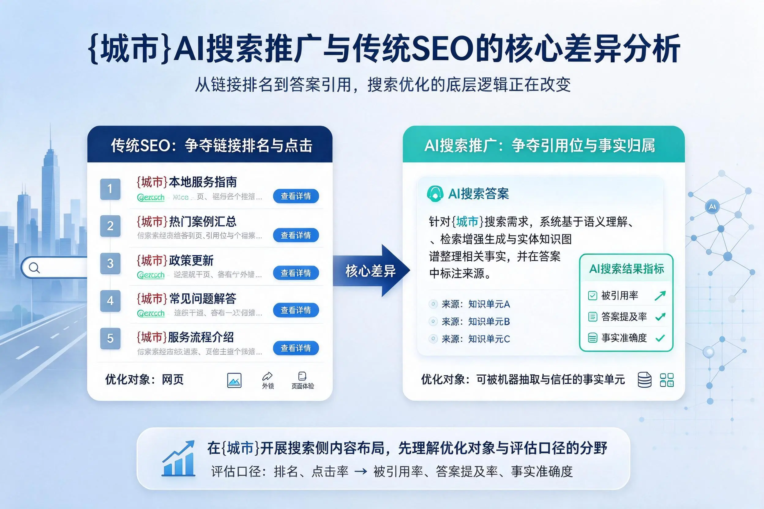 南京AI搜索推广与传统SEO的核心差异分析